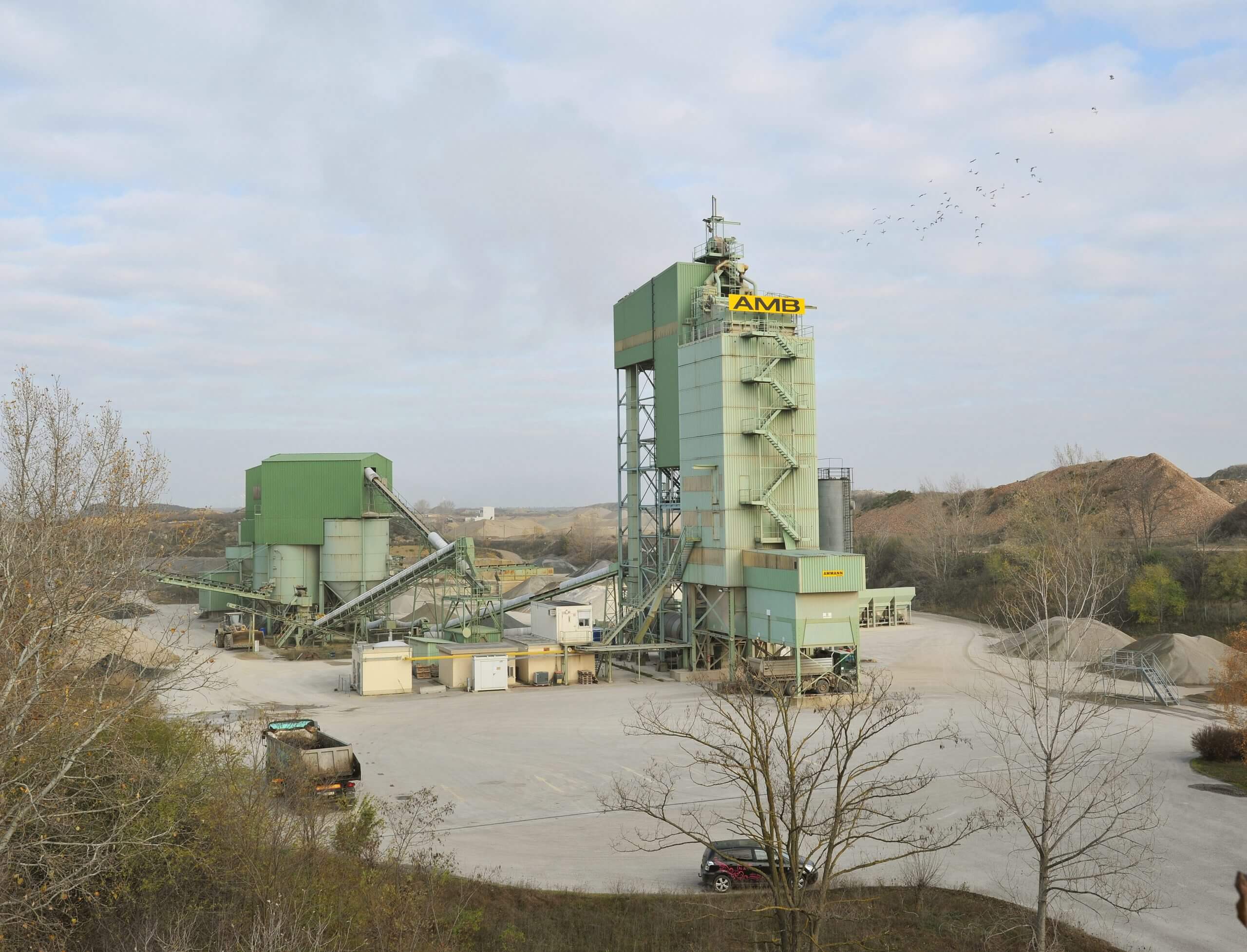 Asphalting plant AMB Markgrafneusiedl