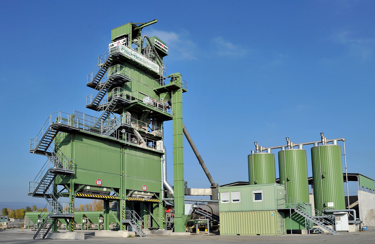 Asphalting plant Pittel+Brausewetter Bratislava