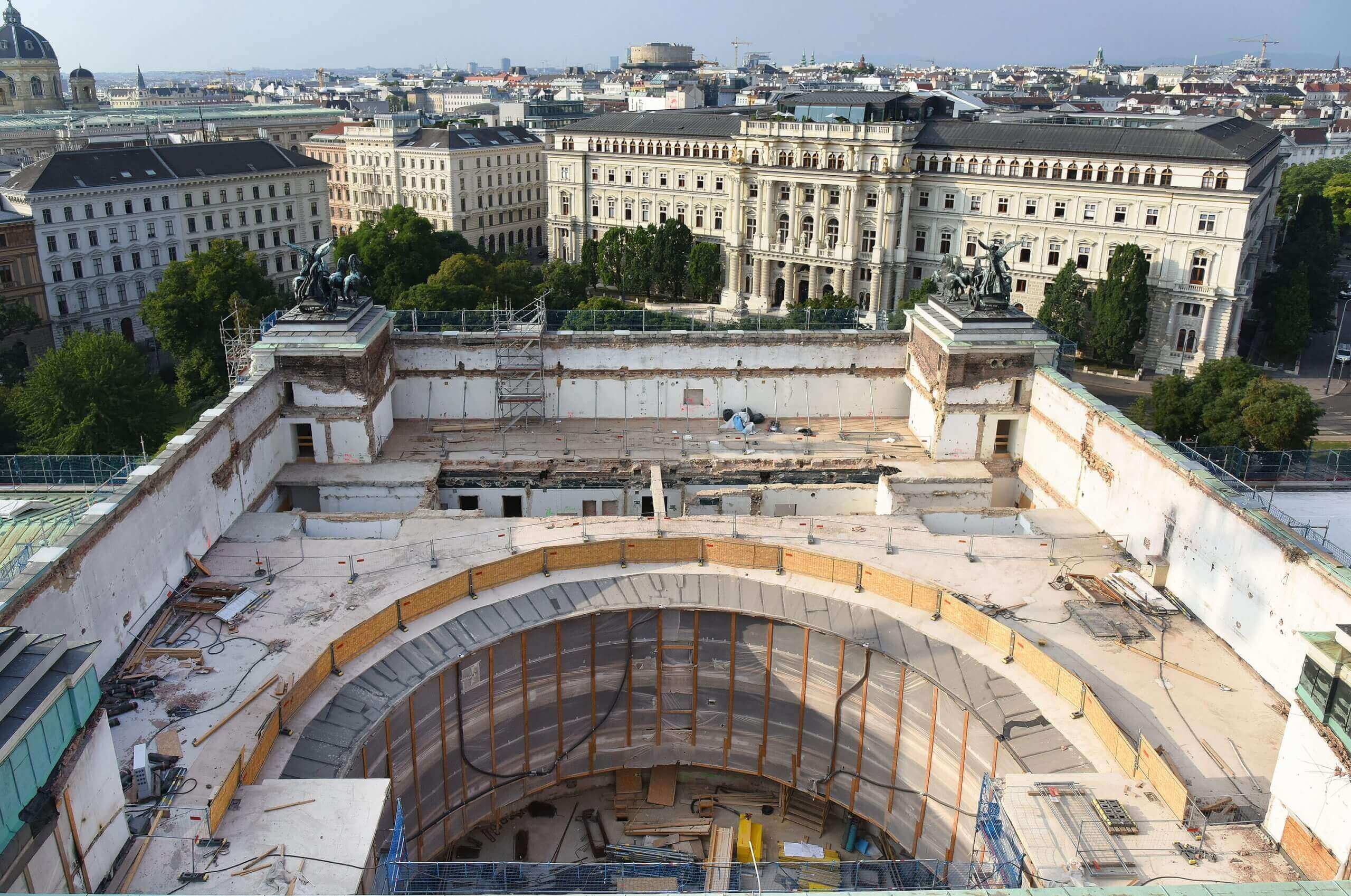 Republic of Austria Parliament, National Council hall