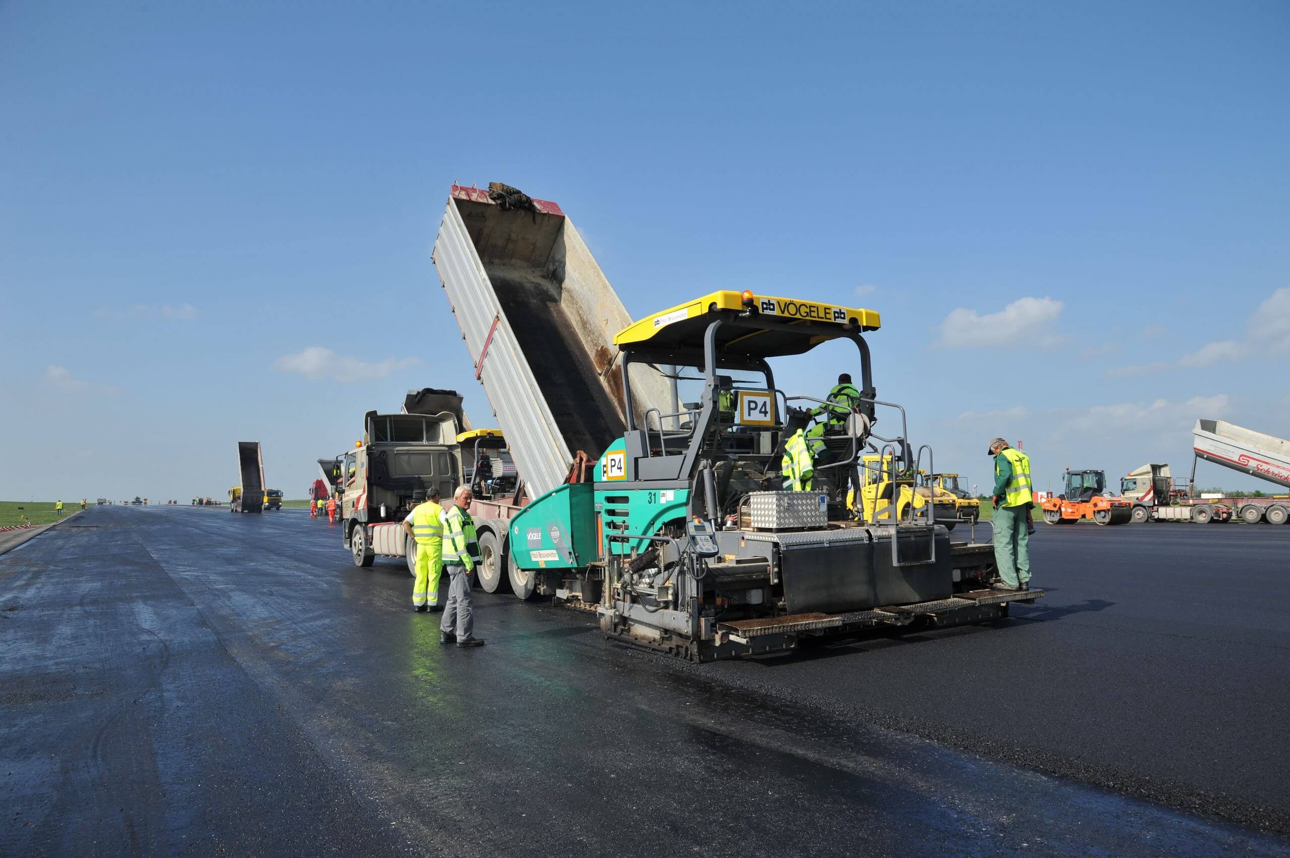 Runway renovation Airport Vienna