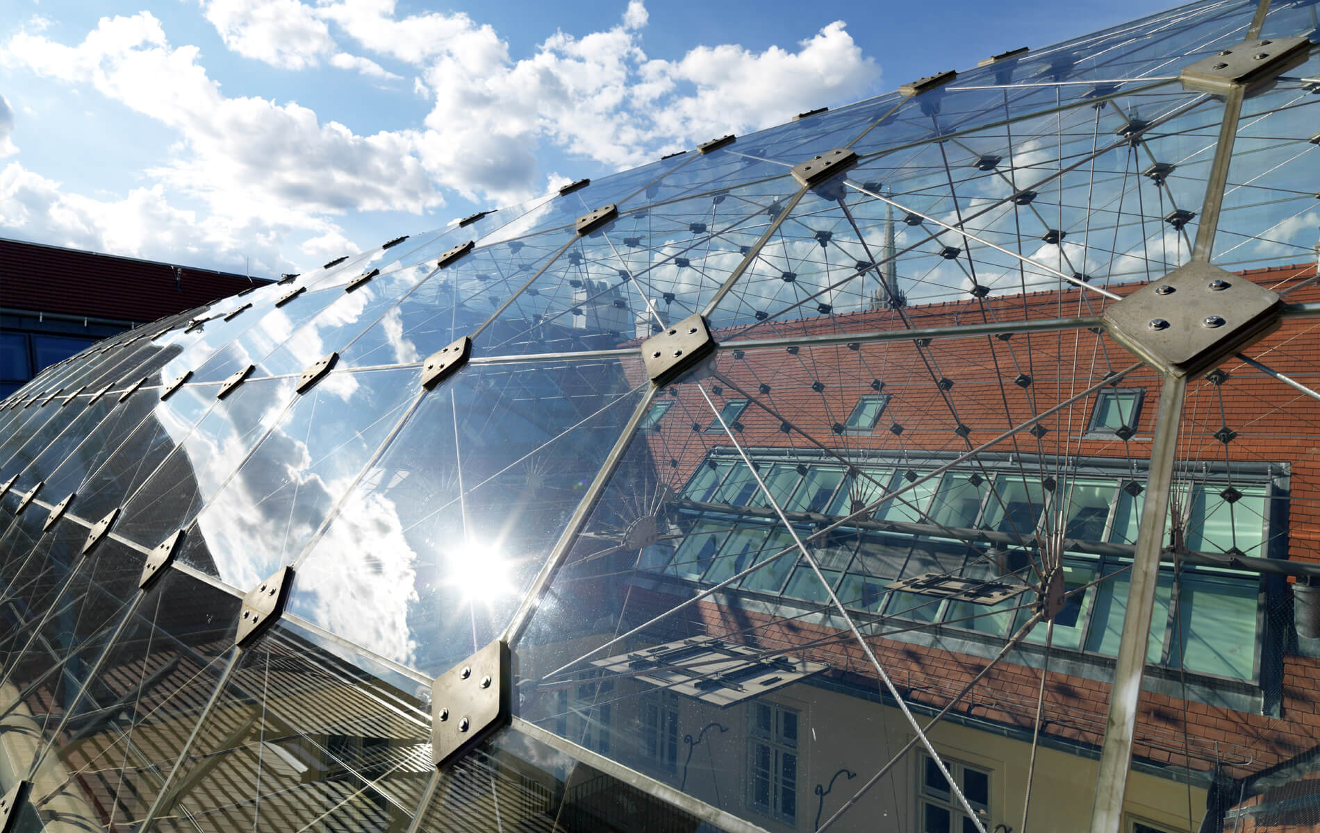 Federal Ministry of Finance Vienna - glass roof