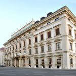 Palais Liechtenstein Vienna, frontage