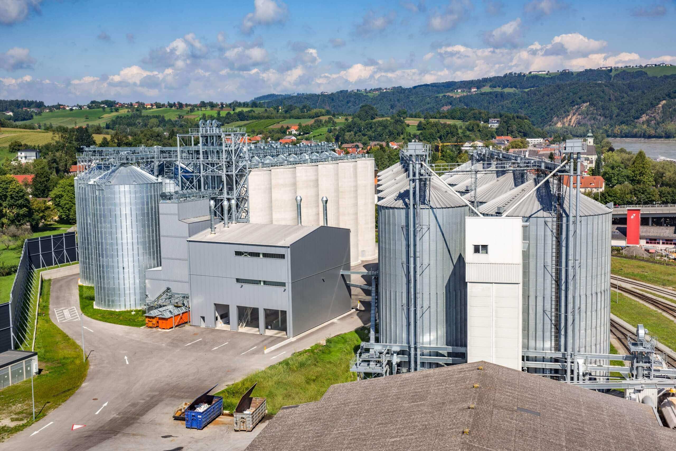 Silo installation Aschach