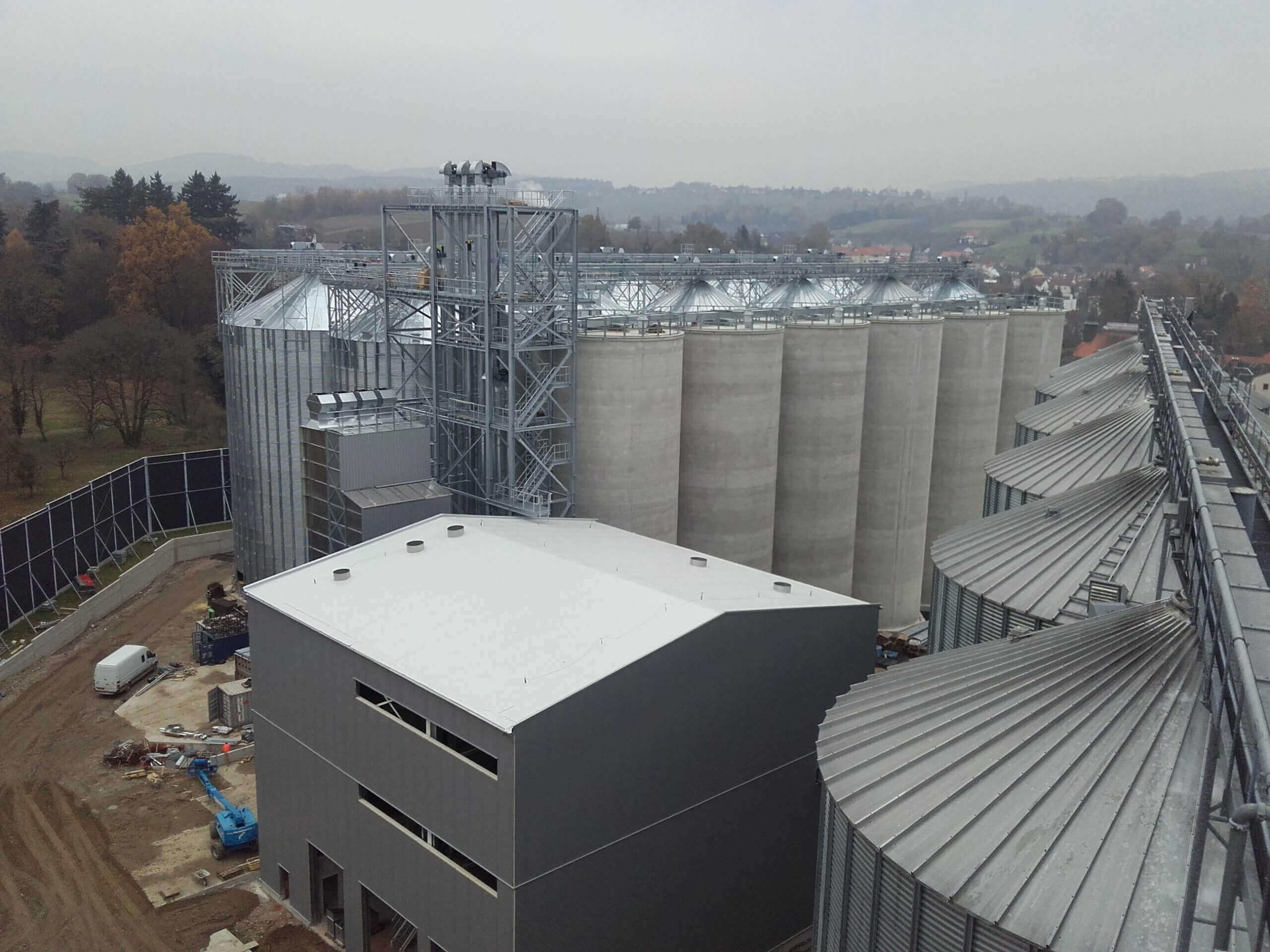 Silo installation Aschach