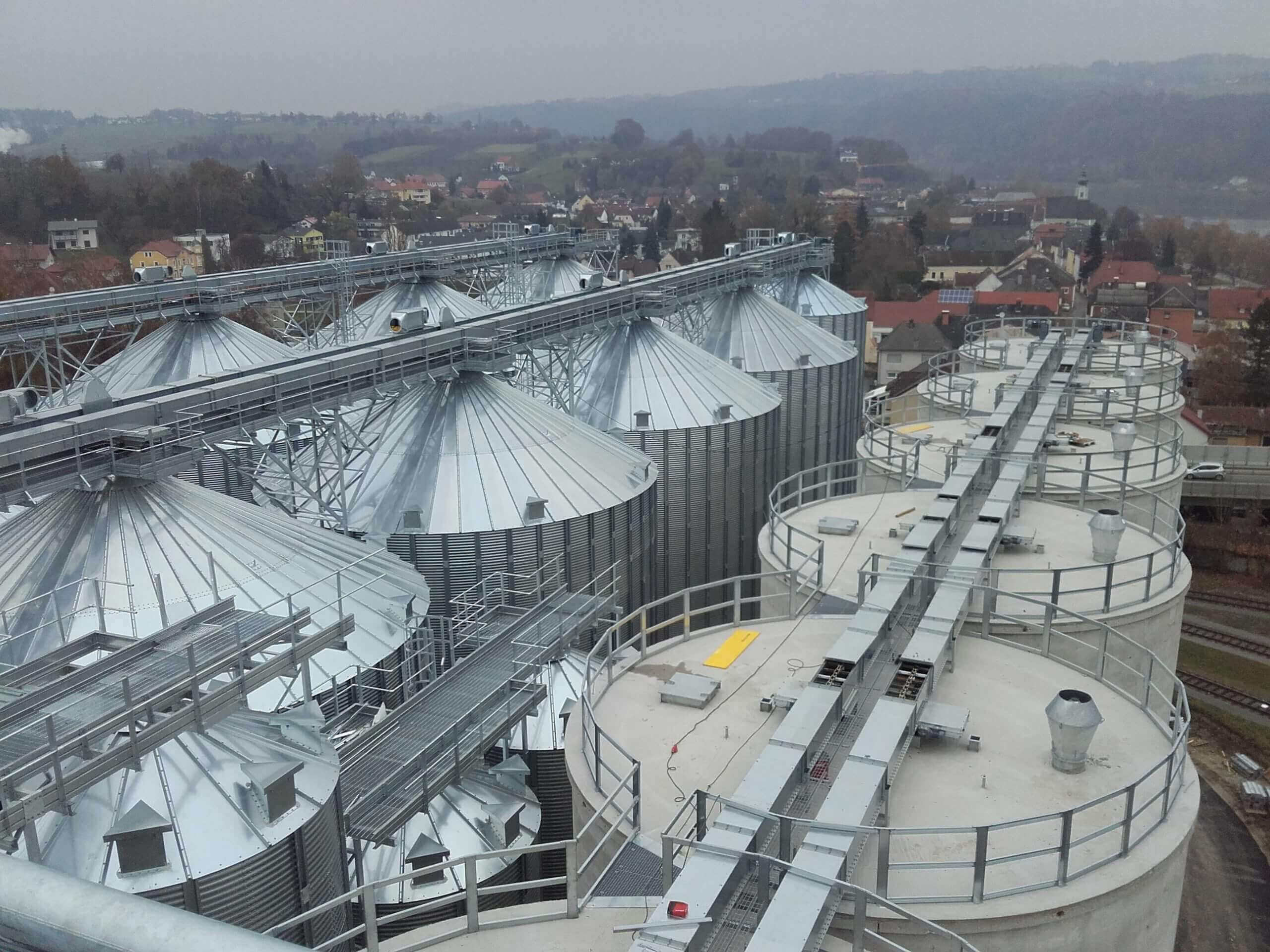 Silo installation Aschach