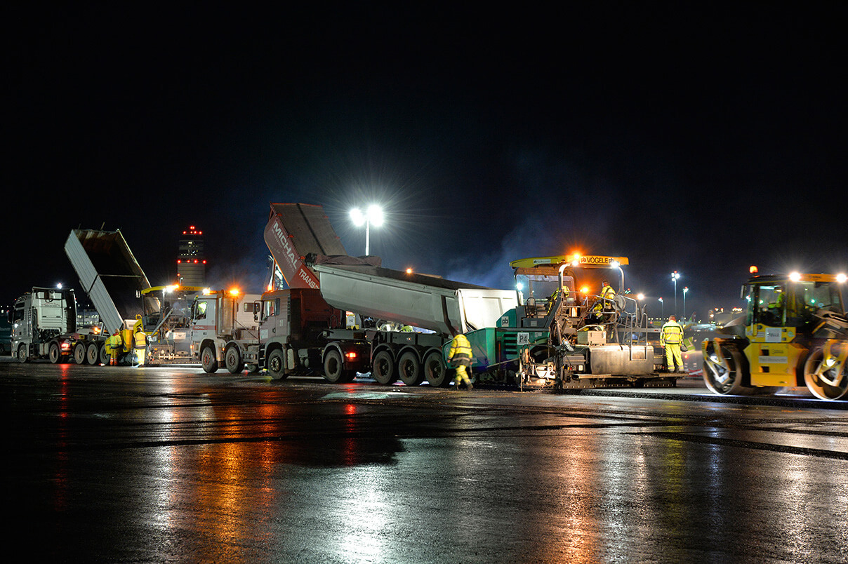 Flughafen Pistensanierung Piste 11/29