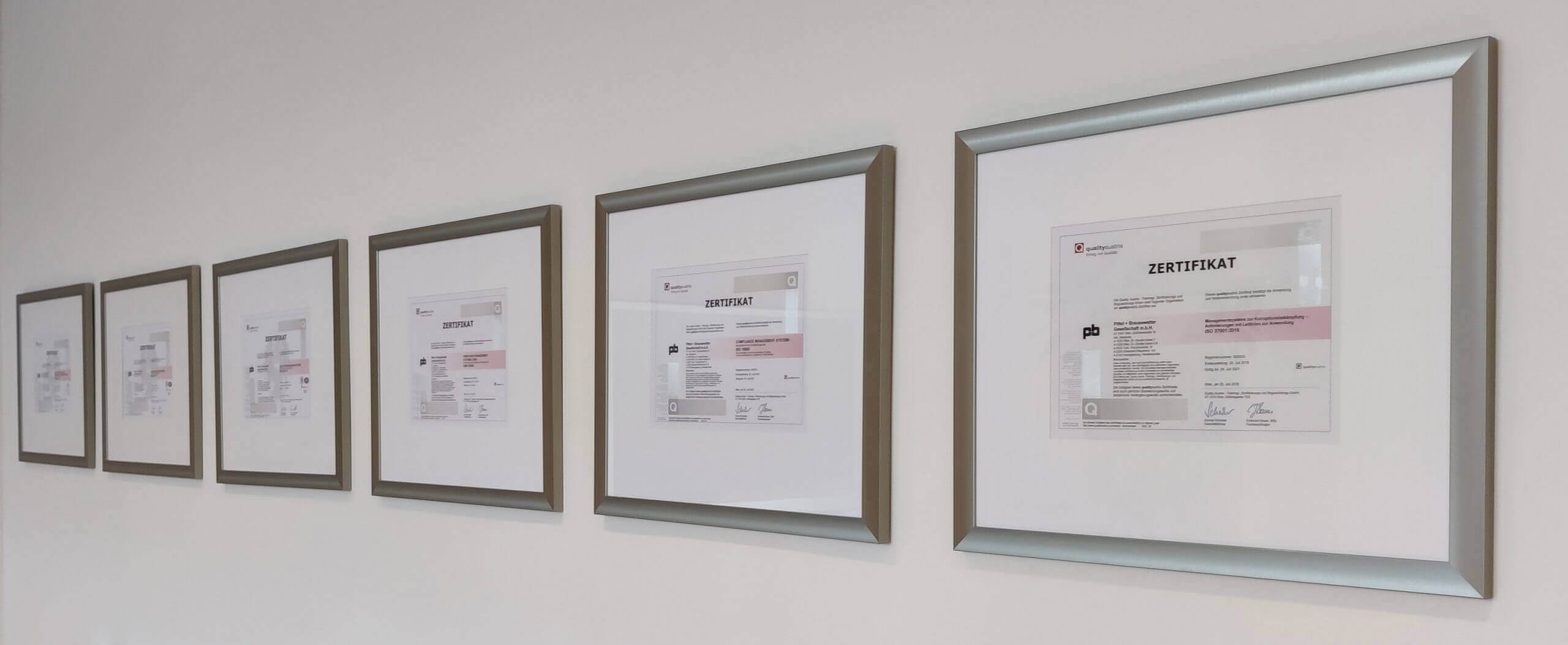 Certificates integrated management system