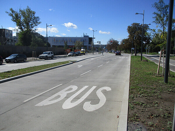 Vienna, Breitenfurter Str., Road reconstruction